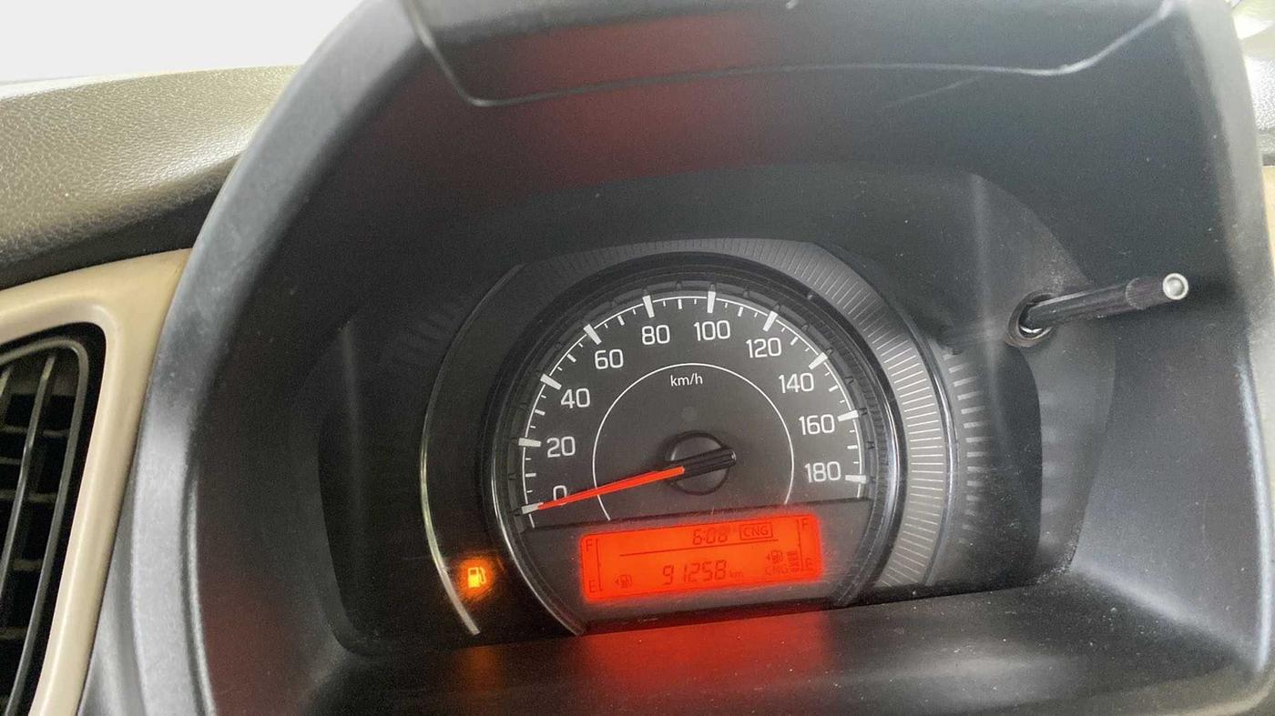 2019 Maruti New Wagon-R LXI CNG (O) 1.0, CNG, Manual, 91,276 km, Odometer Image