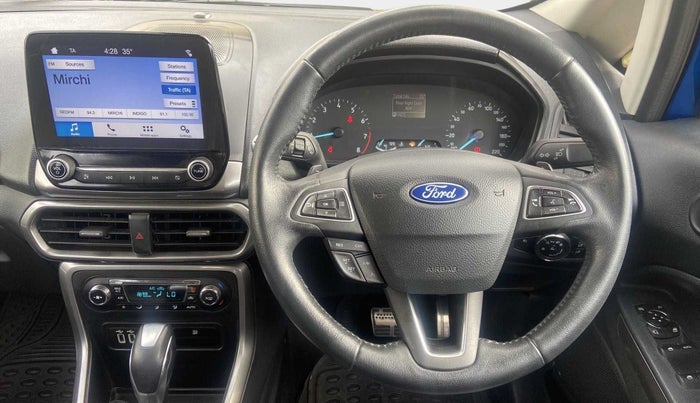 2019 Ford Ecosport TITANIUM + 1.5L PETROL AT, Petrol, Automatic, 35,443 km, Steering Wheel Close Up