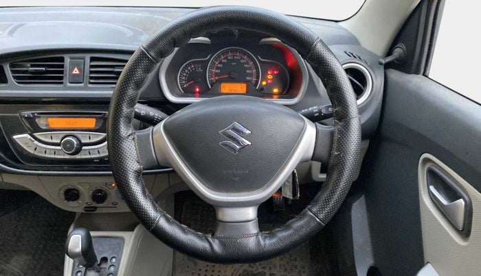 2018 Maruti Alto K10 VXI (O) AMT, Petrol, Automatic, 9,805 km, Steering Wheel Close Up