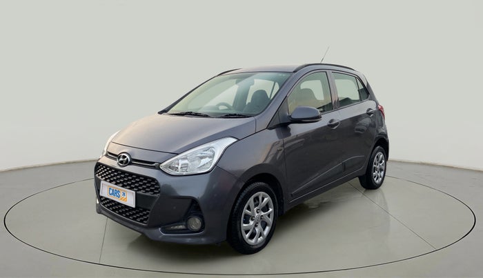 2017 Hyundai Grand i10 SPORTZ 1.2 KAPPA VTVT, Petrol, Manual, 44,898 km, Left Front Diagonal