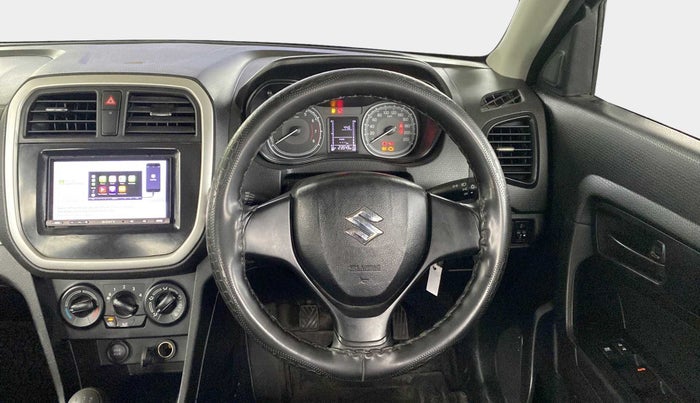 2021 Maruti Vitara Brezza LXI, Petrol, Manual, 23,529 km, Steering Wheel Close Up