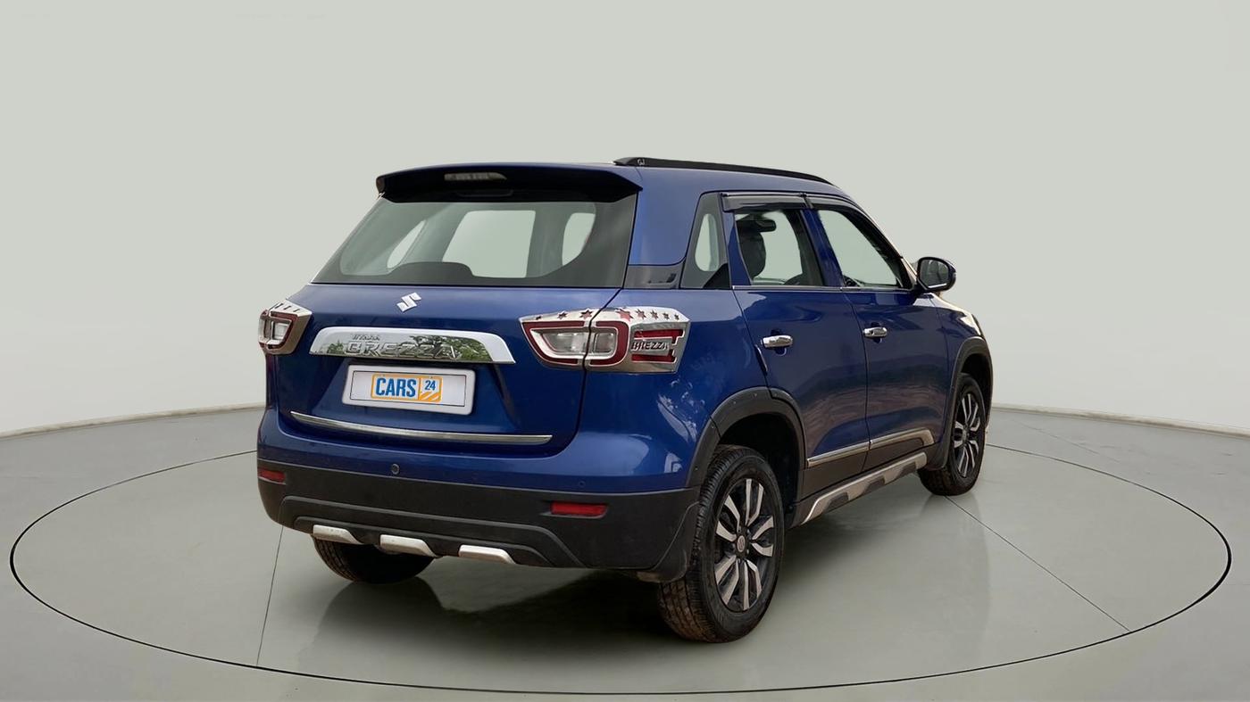 2021 Maruti Vitara Brezza LXI, Petrol, Manual, 23,529 km, Right Back Diagonal