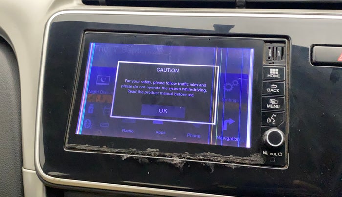 2017 Honda City 1.5L I-VTEC V MT, Petrol, Manual, 40,194 km, Infotainment system - Display is damaged