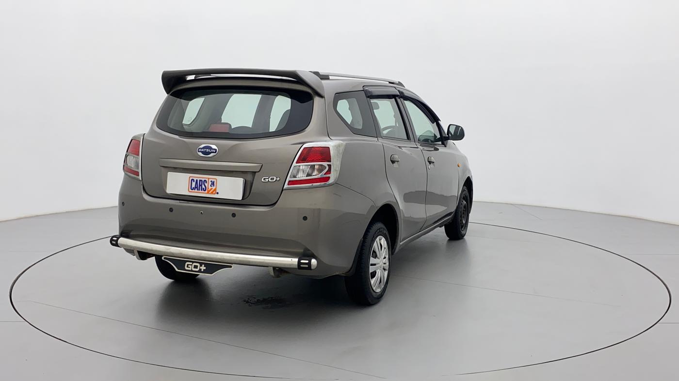 2018 Datsun Go Plus T, Petrol, Manual, 25,119 km, Right Back Diagonal