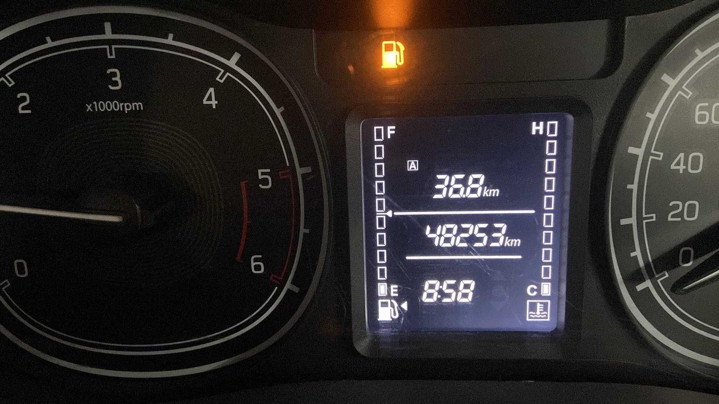 2018 Maruti Vitara Brezza VDI, Diesel, Manual, 48,217 km, Odometer Image