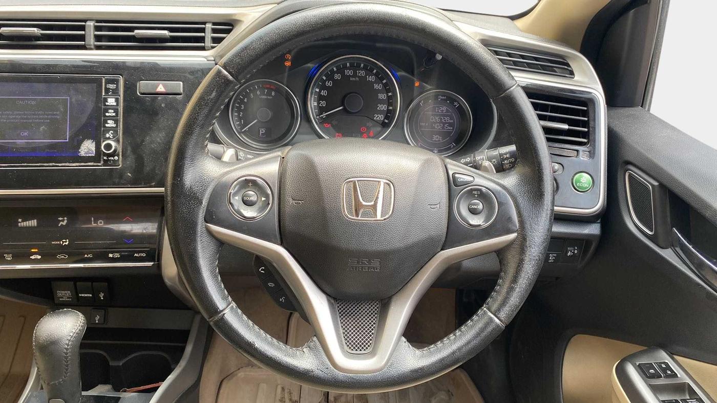 2017 Honda City 1.5L I-VTEC ZX CVT, Petrol, Automatic, 26,724 km, Steering Wheel Close Up