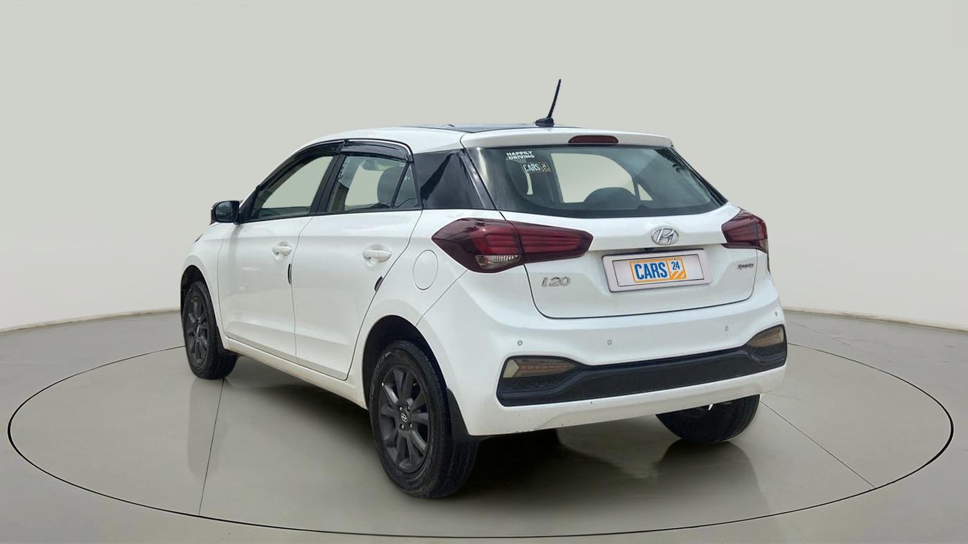 2019 Hyundai Elite i20 SPORTZ PLUS  1.2 CVT, Petrol, Automatic, 14,285 km, Left Back Diagonal