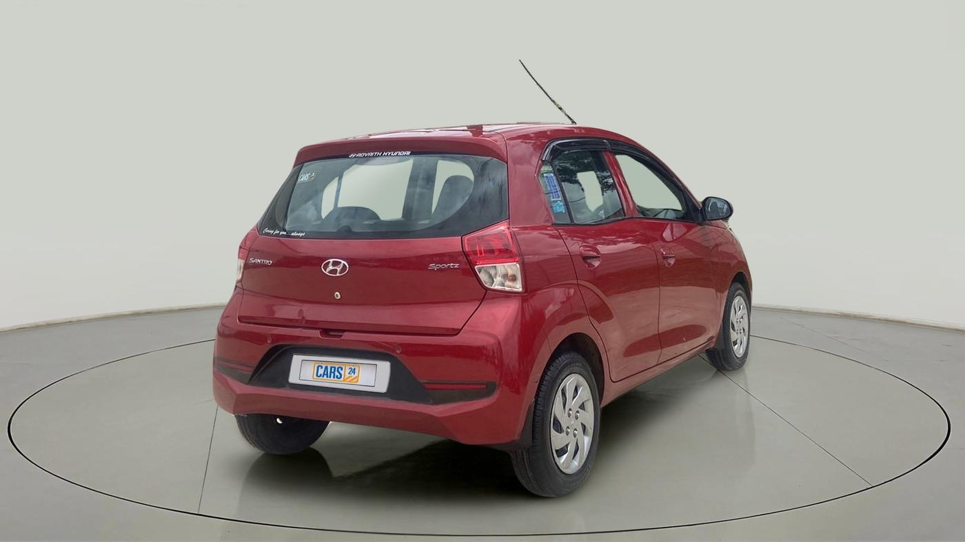 2019 Hyundai NEW SANTRO SPORTZ MT, Petrol, Manual, 35,711 km, Right Back Diagonal