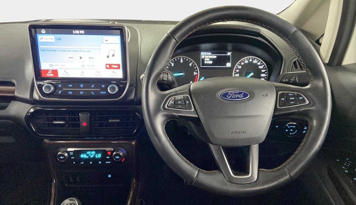 2020 Ford Ecosport TITANIUM 1.5L THUNDER EDTION DIESEL, Diesel, Manual, 37,527 km, Steering Wheel Close Up