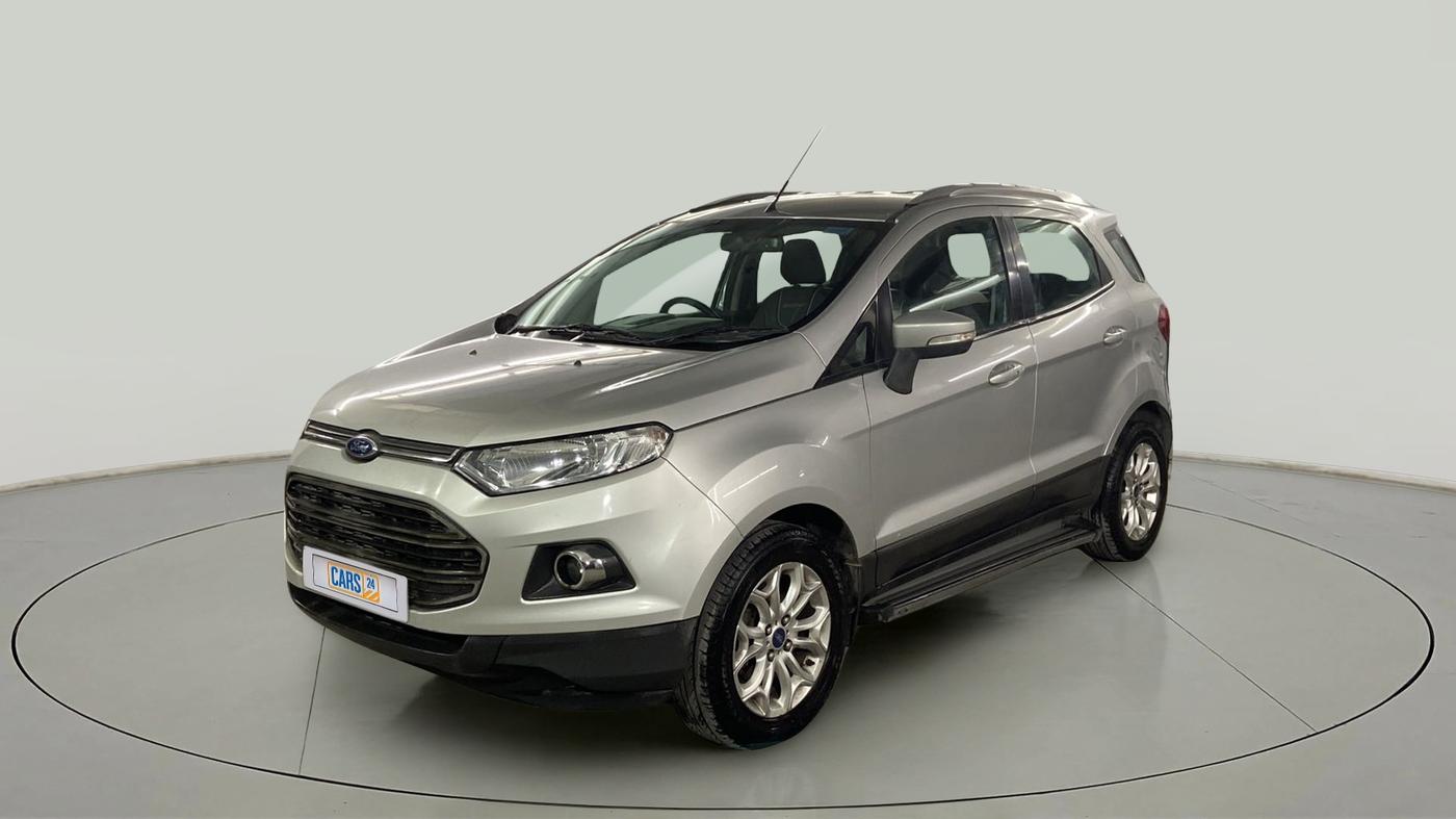 2017 Ford Ecosport TITANIUM 1.5L PETROL AT, Petrol, Automatic, 36,165 km, Left Front Diagonal