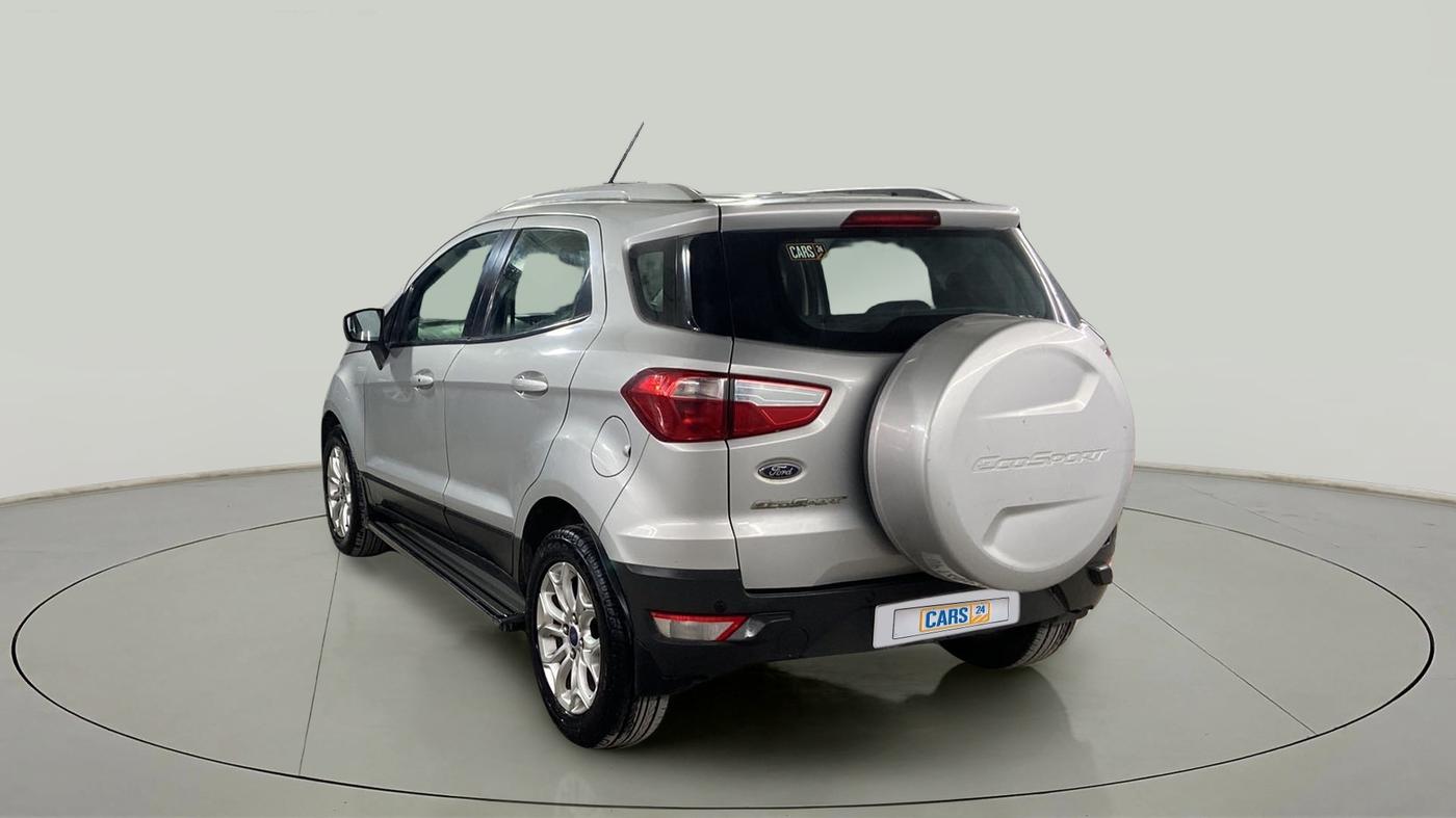 2017 Ford Ecosport TITANIUM 1.5L PETROL AT, Petrol, Automatic, 36,165 km, Left Back Diagonal