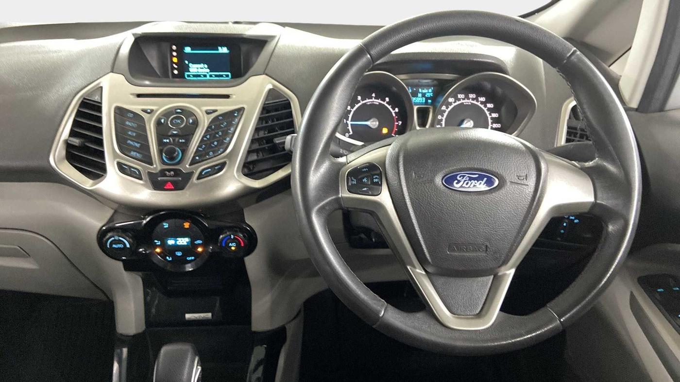 2017 Ford Ecosport TITANIUM 1.5L PETROL AT, Petrol, Automatic, 36,165 km, Steering Wheel Close Up