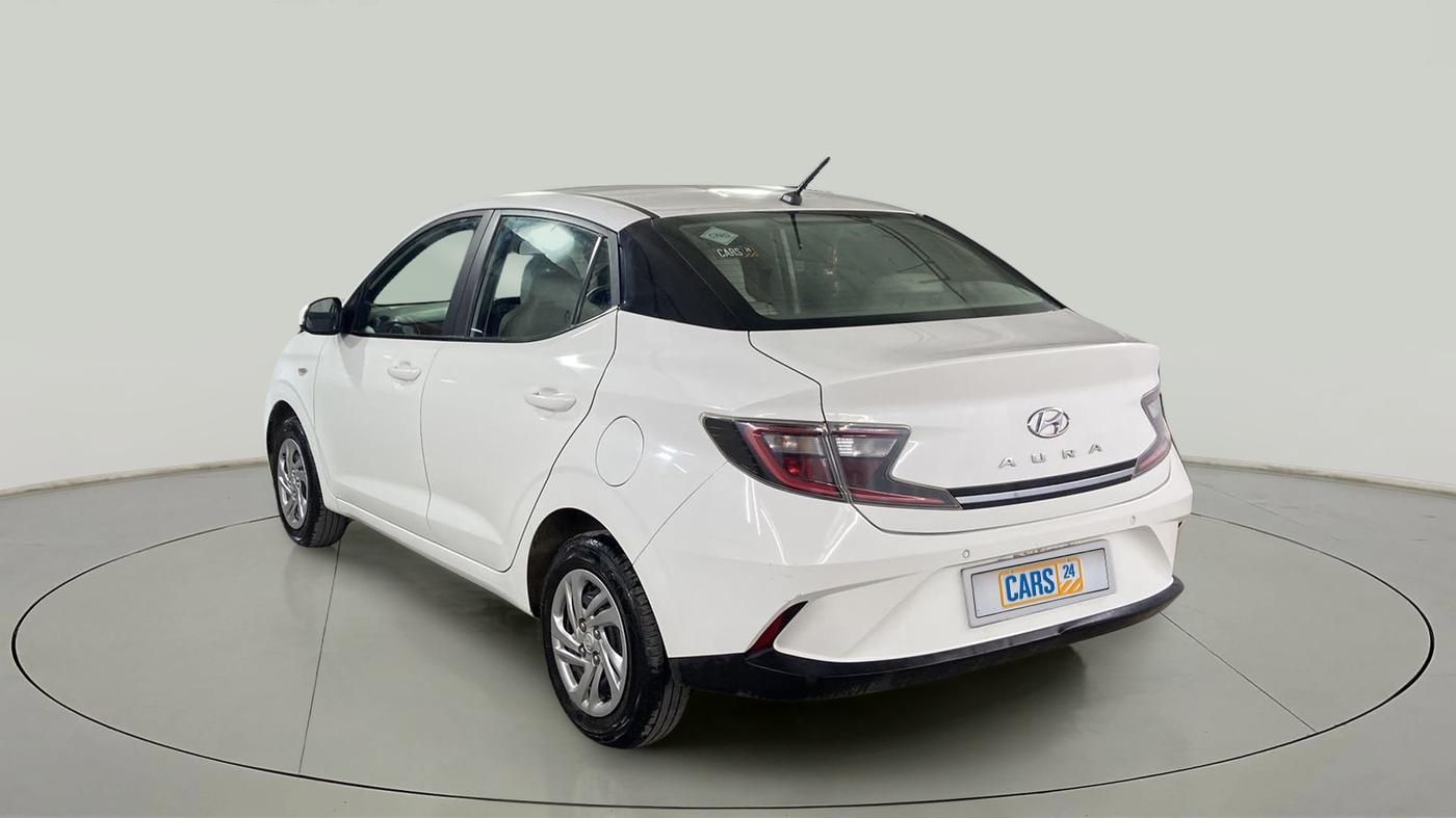 2022 Hyundai AURA S 1.2 CNG, CNG, Manual, 11,402 km, Left Back Diagonal