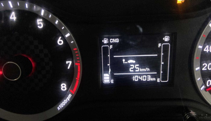 2022 Hyundai AURA S 1.2 CNG, CNG, Manual, 11,402 km, Odometer Image