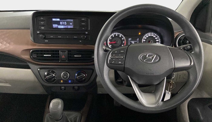 2022 Hyundai AURA S 1.2 CNG, CNG, Manual, 11,402 km, Steering Wheel Close Up