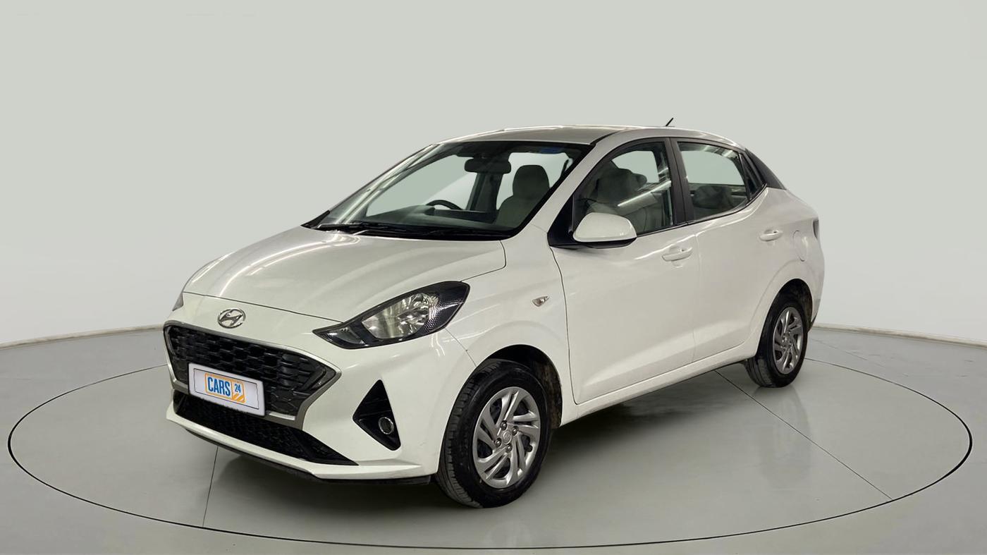 2022 Hyundai AURA S 1.2 CNG, CNG, Manual, 11,402 km, Left Front Diagonal
