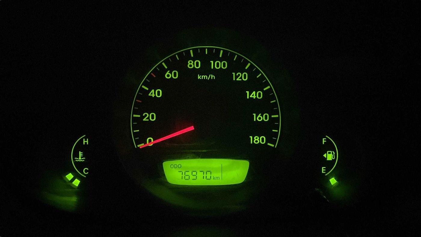2015 Hyundai Eon ERA +, Petrol, Manual, 76,908 km, Odometer Image