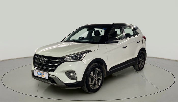 2018 Hyundai Creta SX AT 1.6 PETROL, Petrol, Automatic, 94,897 km, Left Front Diagonal