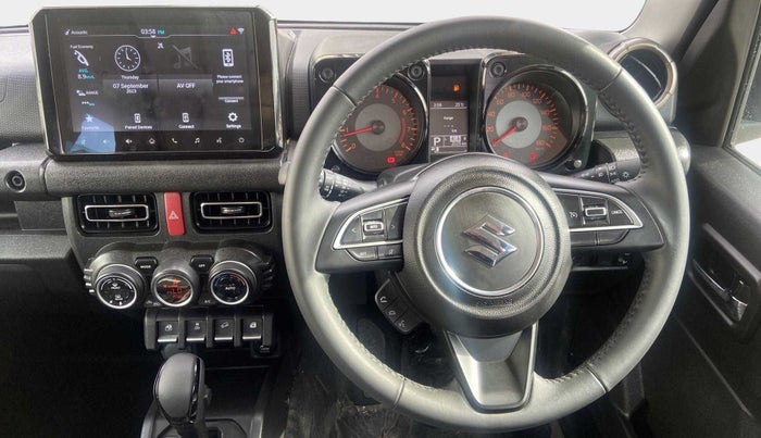 2023 Maruti JIMNY ALPHA ALL GRIP PRO AT, Petrol, Automatic, 2,013 km, Steering Wheel Close Up