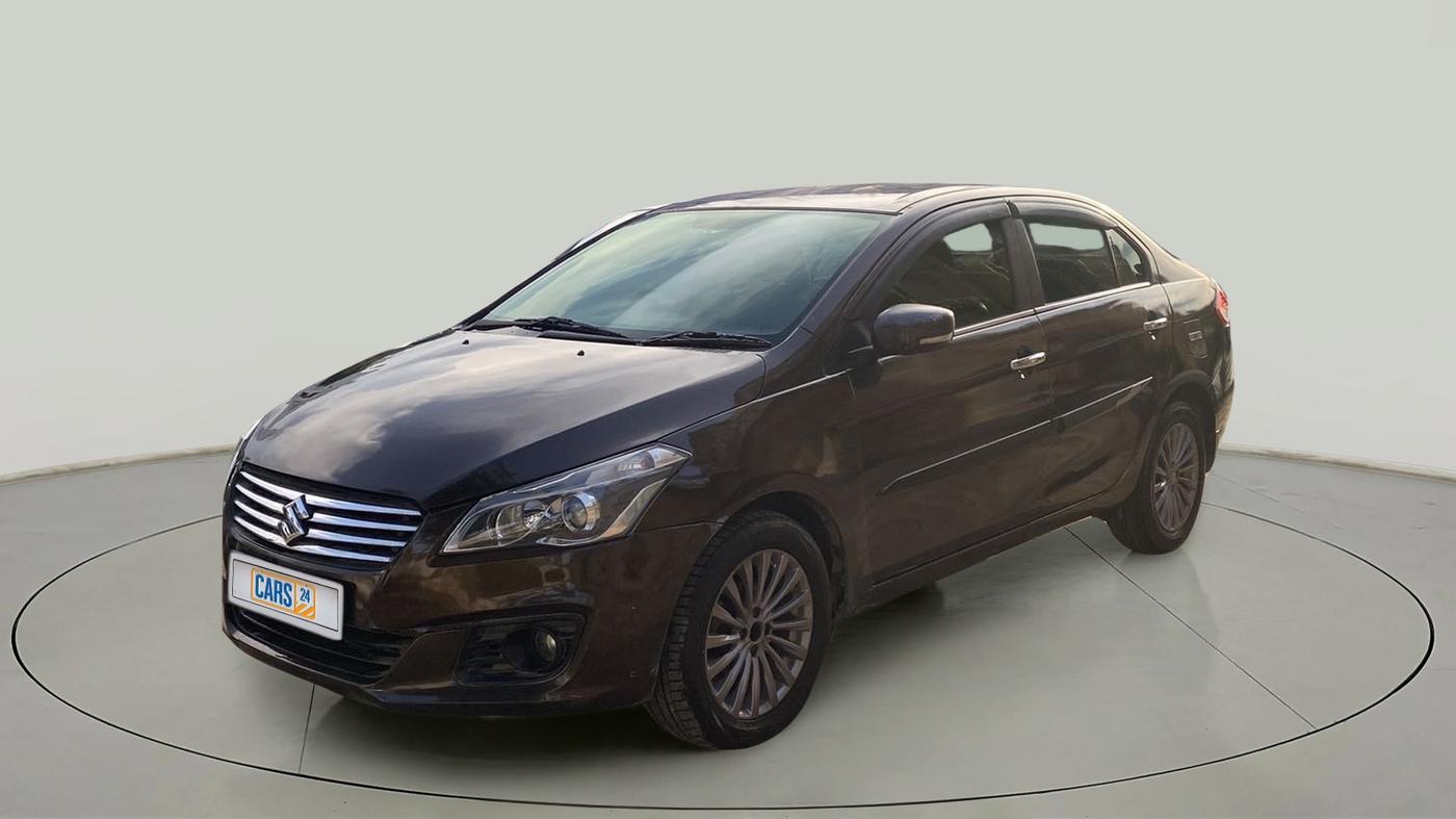 2016 Maruti Ciaz ZDI+ SHVS, Diesel, Manual, 94,725 km, Left Front Diagonal