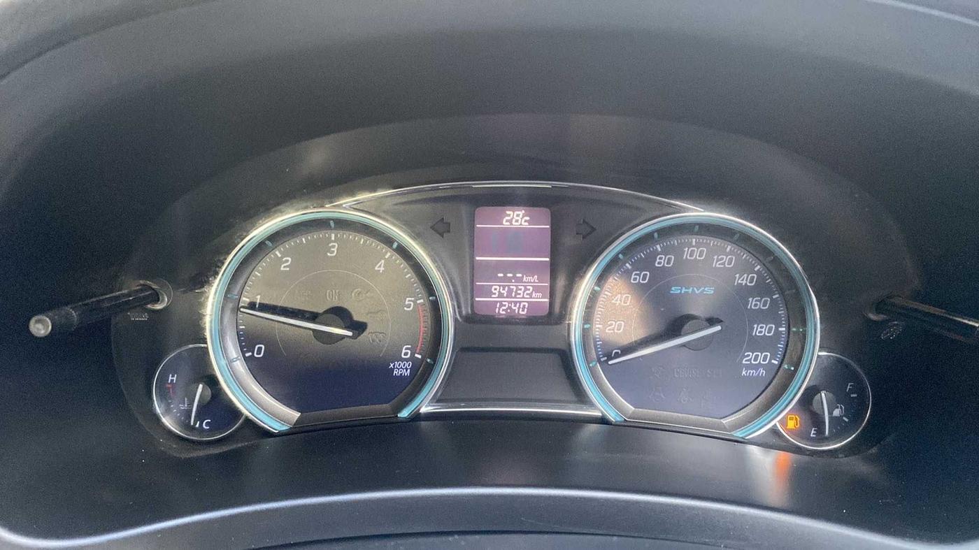 2016 Maruti Ciaz ZDI+ SHVS, Diesel, Manual, 94,725 km, Odometer Image