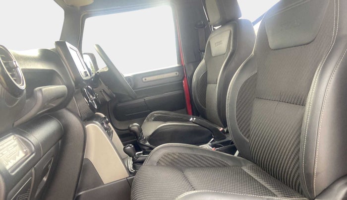 2021 Mahindra Thar LX  P 4WD AT CONVERTIBLE, Petrol, Automatic, 9,252 km, Right Side Front Door Cabin