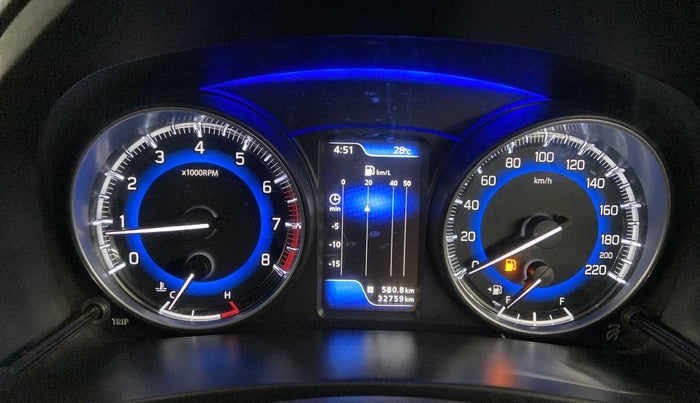 2020 Maruti Baleno ZETA PETROL 1.2, Petrol, Manual, 32,758 km, Odometer Image