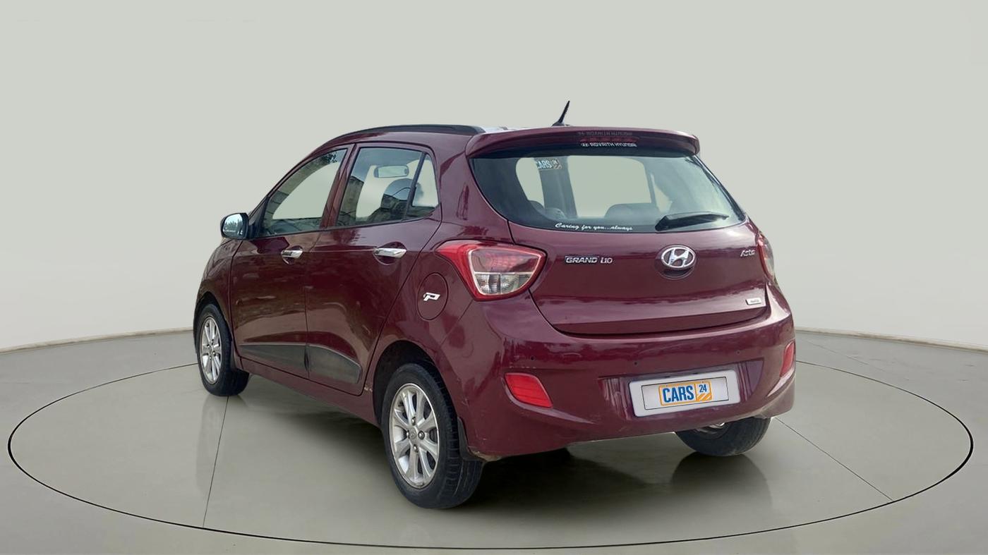 2015 Hyundai Grand i10 ASTA AT 1.2 KAPPA VTVT, Petrol, Automatic, 82,195 km, Left Back Diagonal