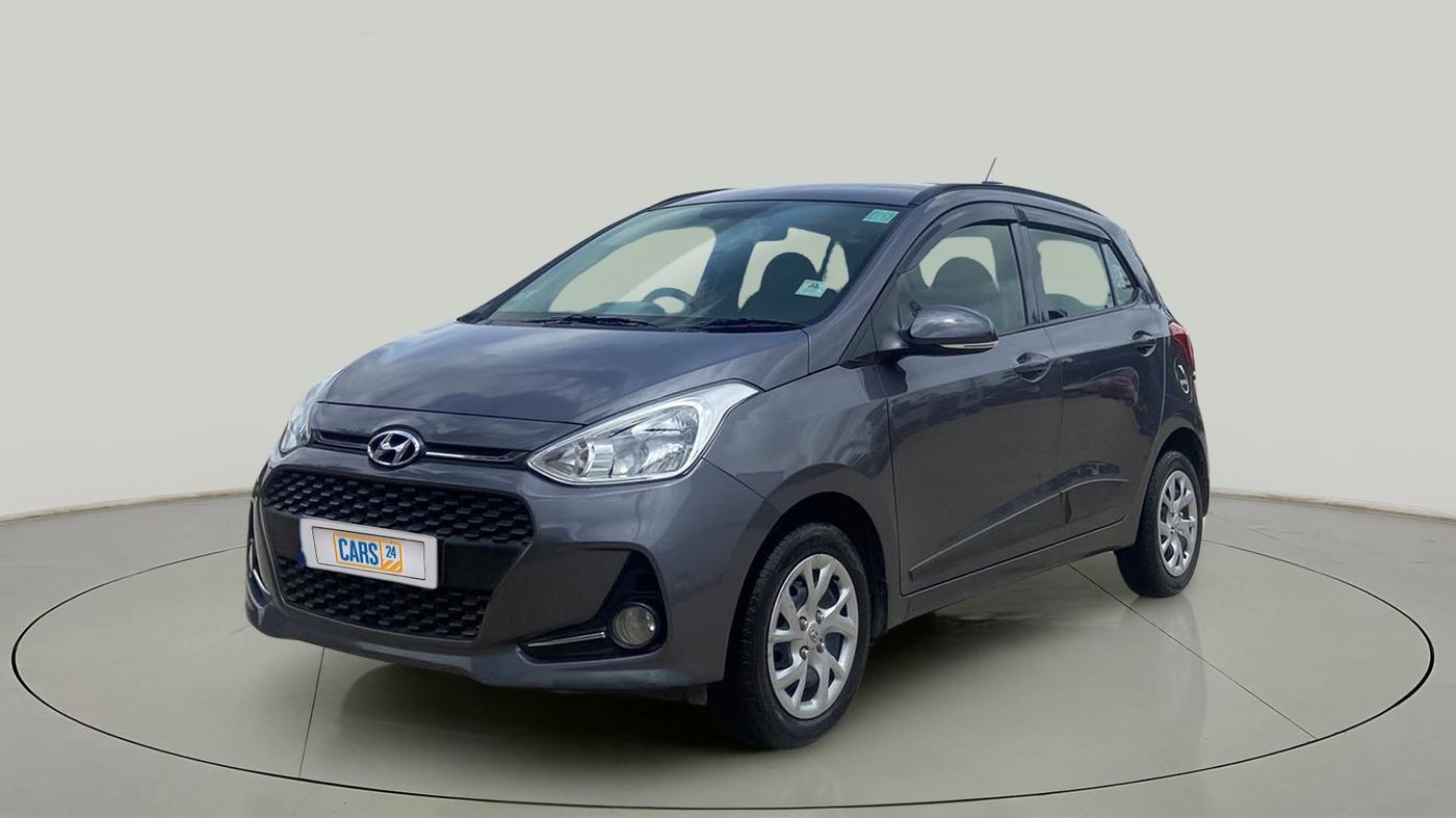 2018 Hyundai Grand i10 SPORTZ 1.2 KAPPA VTVT, Petrol, Manual, 25,971 km, Left Front Diagonal