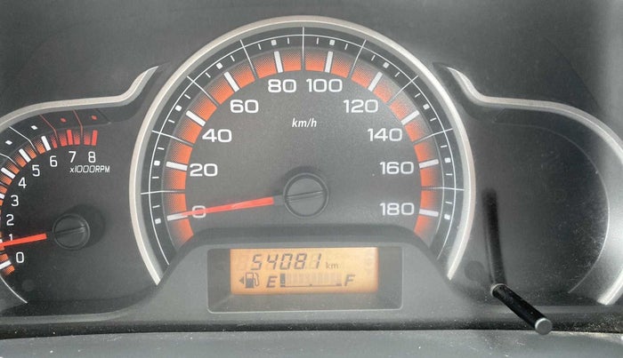 2017 Maruti Alto K10 VXI (O), Petrol, Manual, 54,044 km, Odometer Image