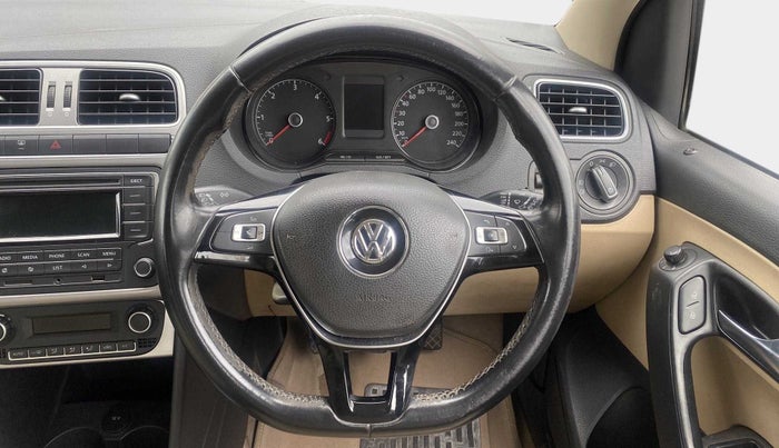 2014 Volkswagen Polo HIGHLINE1.5L, Diesel, Manual, 91,954 km, Steering Wheel Close Up
