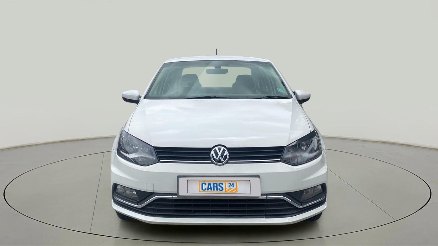 2017 Volkswagen Ameo HIGHLINE1.2L PLUS 16 ALLOY, Petrol, Manual, 1,01,291 km, Front