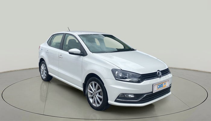 2017 Volkswagen Ameo HIGHLINE1.2L PLUS 16 ALLOY, Petrol, Manual, 1,01,291 km, SRP