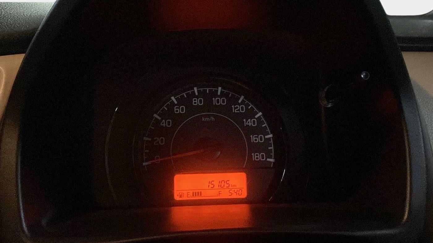 2020 Maruti New Wagon-R VXI 1.2, Petrol, Manual, 15,105 km, Odometer Image