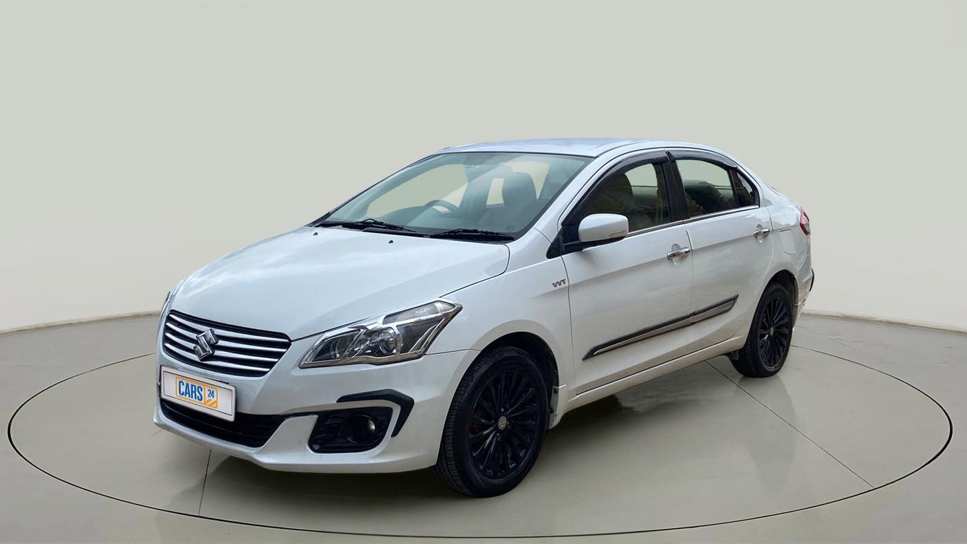 2016 Maruti Ciaz ZXI+, Petrol, Manual, 68,083 km, Left Front Diagonal