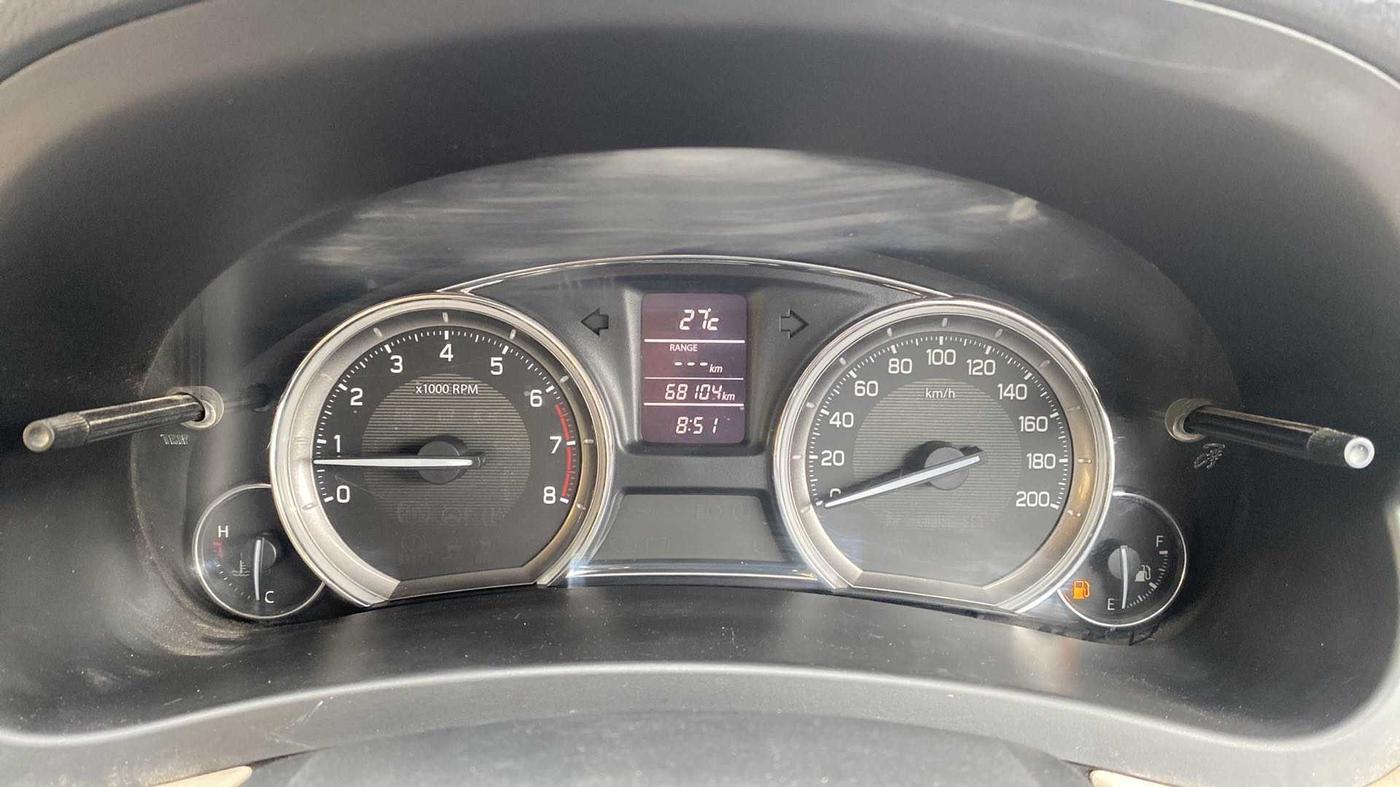 2016 Maruti Ciaz ZXI+, Petrol, Manual, 68,083 km, Odometer Image