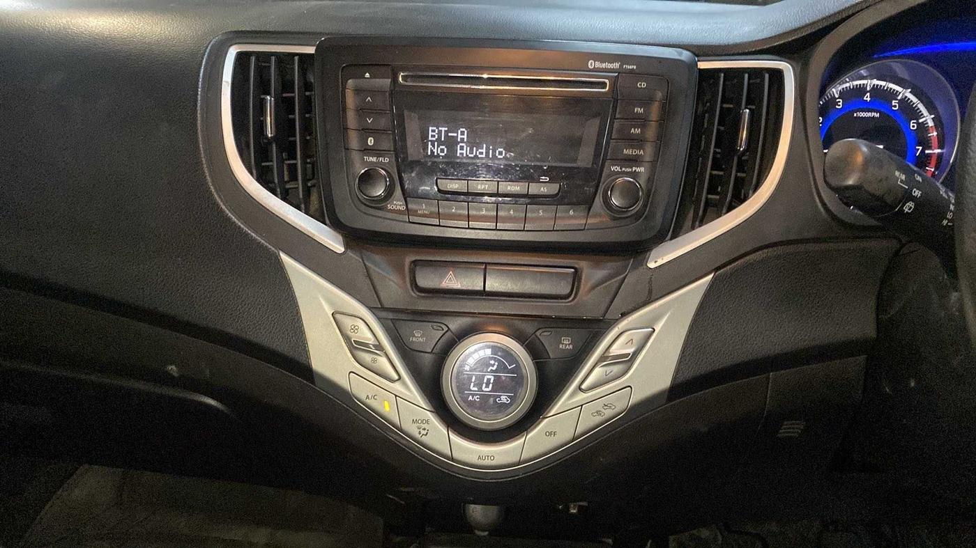 2016 Maruti Baleno DELTA PETROL 1.2, Petrol, Manual, 38,999 km, Air Conditioner