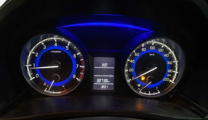 2016 Maruti Baleno DELTA PETROL 1.2, Petrol, Manual, 38,999 km, Odometer Image