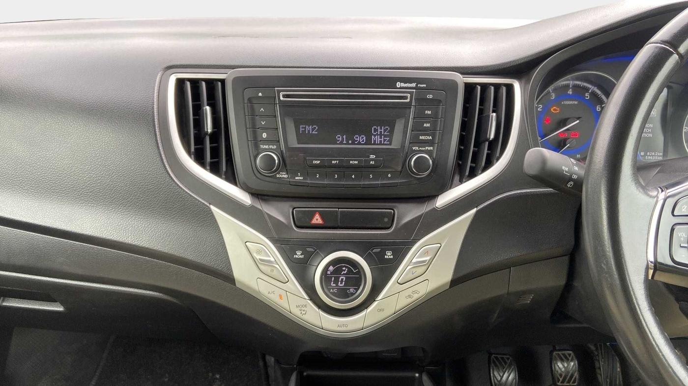 2016 Maruti Baleno ZETA PETROL 1.2, Petrol, Manual, 59,612 km, Air Conditioner