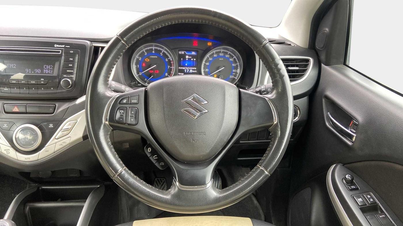2016 Maruti Baleno ZETA PETROL 1.2, Petrol, Manual, 59,612 km, Steering Wheel Close Up