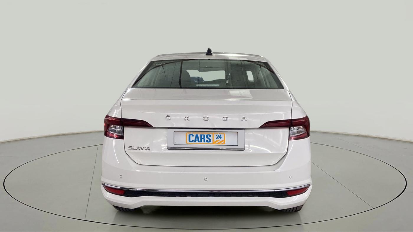 2022 Skoda SLAVIA STYLE 1.0L TSI AT, Petrol, Automatic, 24,419 km, Back/Rear