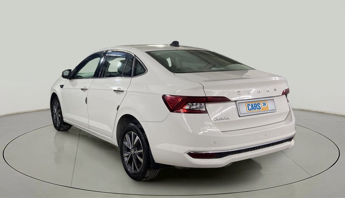 2022 Skoda SLAVIA STYLE 1.0L TSI AT, Petrol, Automatic, 24,419 km, Left Back Diagonal