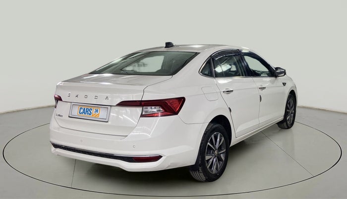 2022 Skoda SLAVIA STYLE 1.0L TSI AT, Petrol, Automatic, 24,419 km, Right Back Diagonal