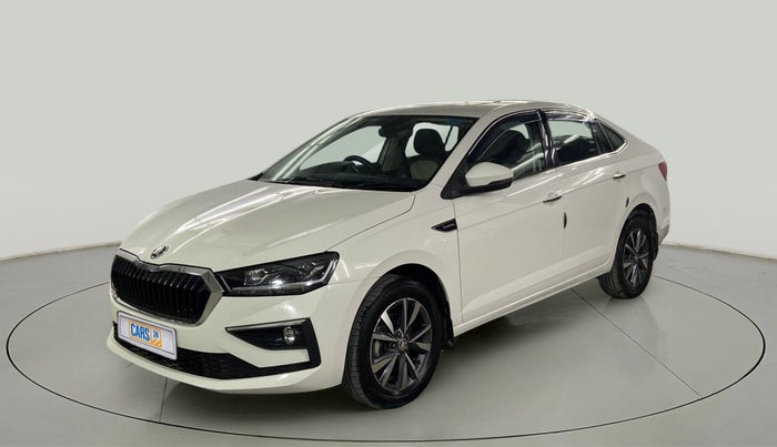 2022 Skoda SLAVIA STYLE 1.0L TSI AT, Petrol, Automatic, 24,419 km, Left Front Diagonal
