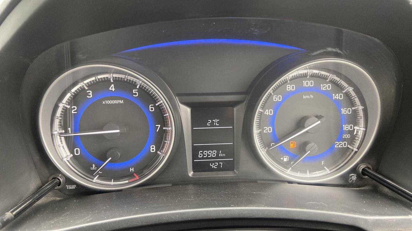 2016 Maruti Baleno DELTA PETROL 1.2, Petrol, Manual, 69,958 km, Odometer Image