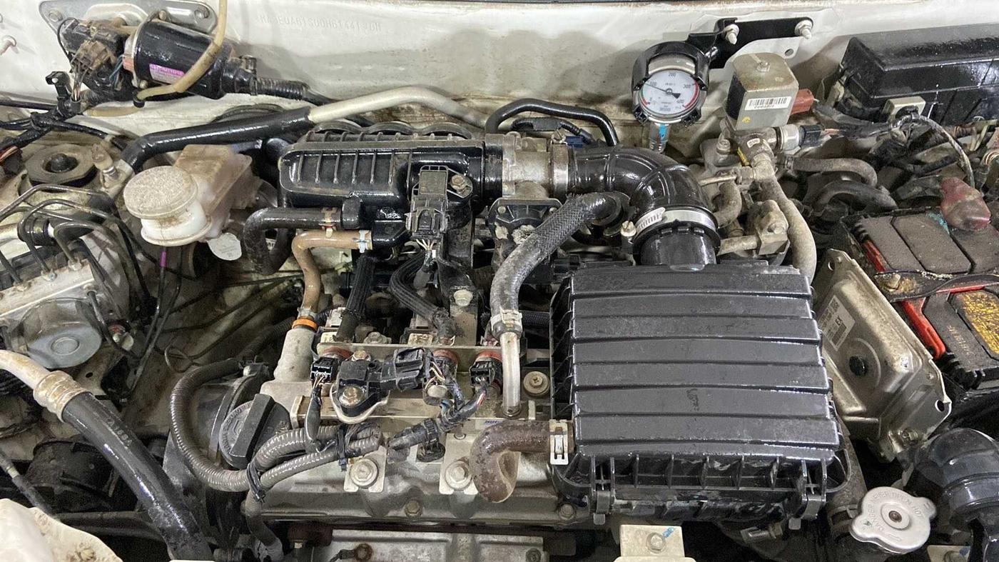 2021 Maruti Alto LXI CNG, CNG, Manual, 47,615 km, Open Bonet