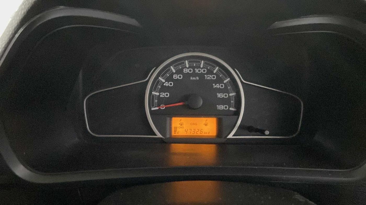 2021 Maruti Alto LXI CNG, CNG, Manual, 47,615 km, Odometer Image