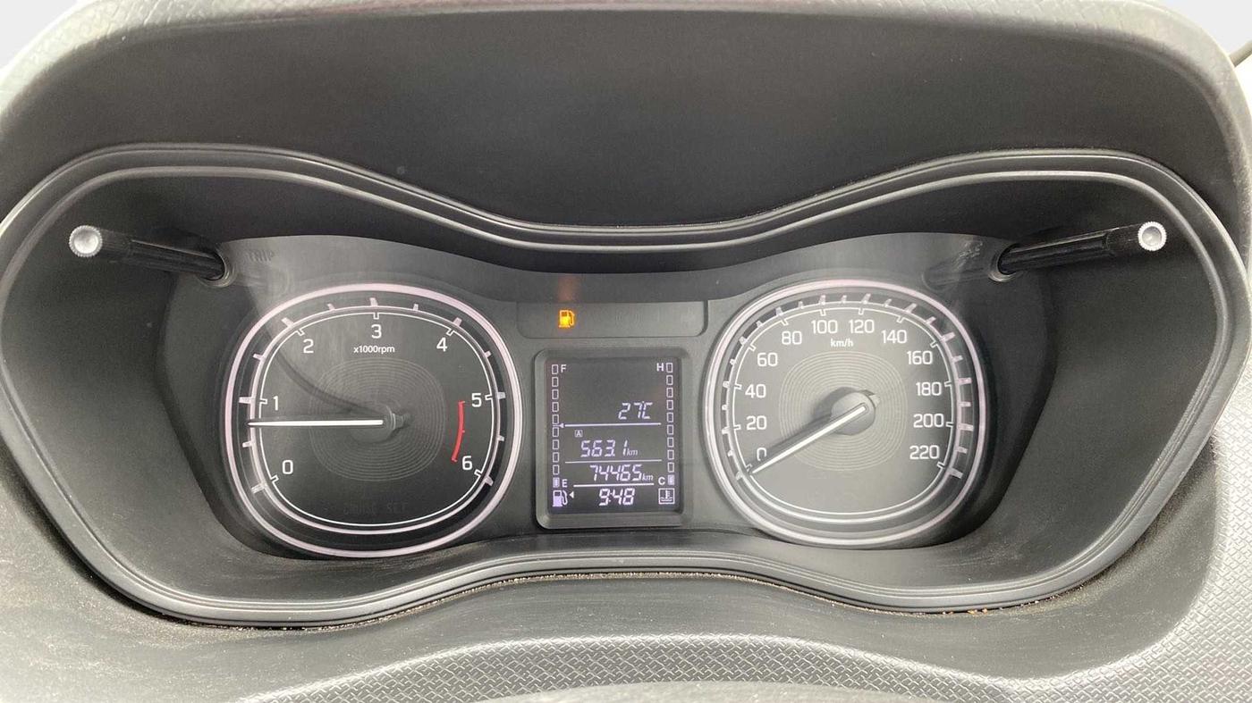 2017 Maruti Vitara Brezza ZDI PLUS DUAL TONE, Diesel, Manual, 74,444 km, Odometer Image
