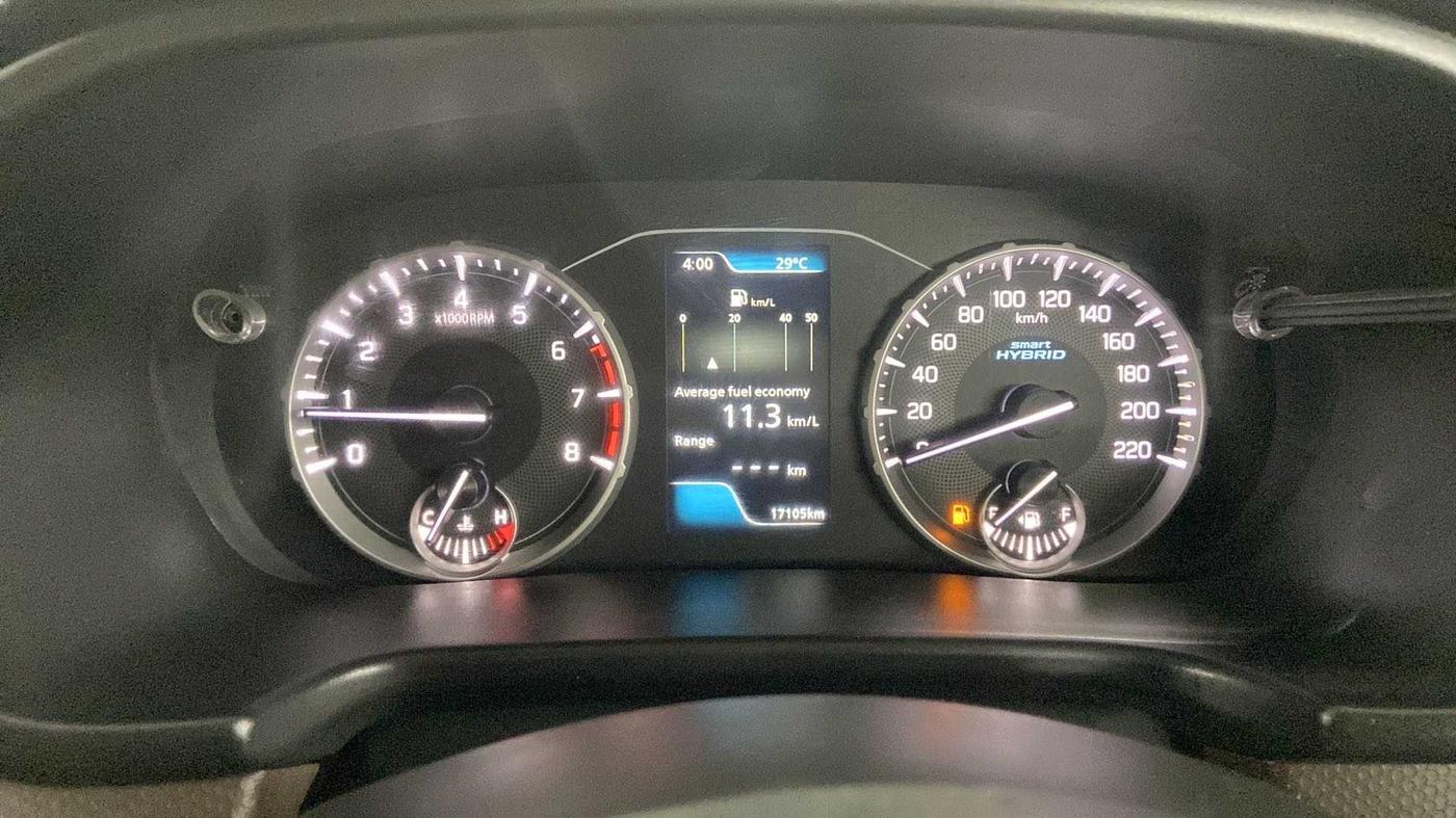 2022 Maruti BREZZA ZXI SMART HYBRID , Petrol, Manual, 17,103 km, Odometer Image
