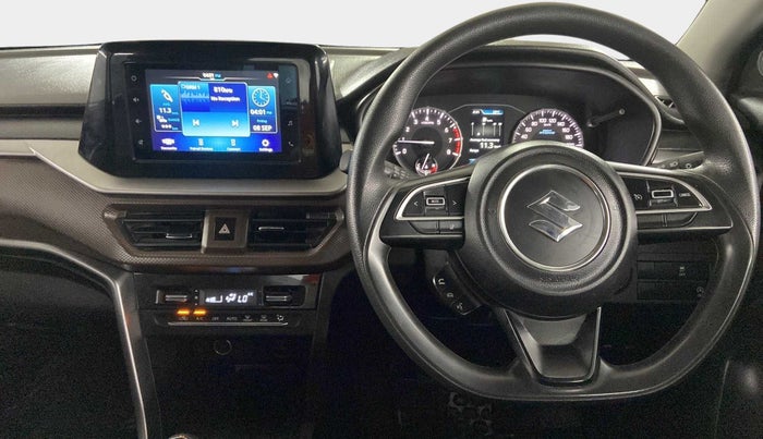 2022 Maruti BREZZA ZXI SMART HYBRID , Petrol, Manual, 17,103 km, Steering Wheel Close Up